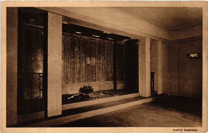 Carte postale ancienne Paris 3e Paris-Mairie du IIIe Arrondissement-Salle du Souvenir à Paris 3e