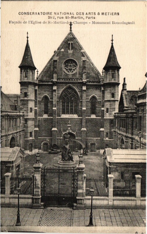 Carte postale ancienne Paris 3e Paris-Conservatoire National des Arts & Métiers à Paris 3e