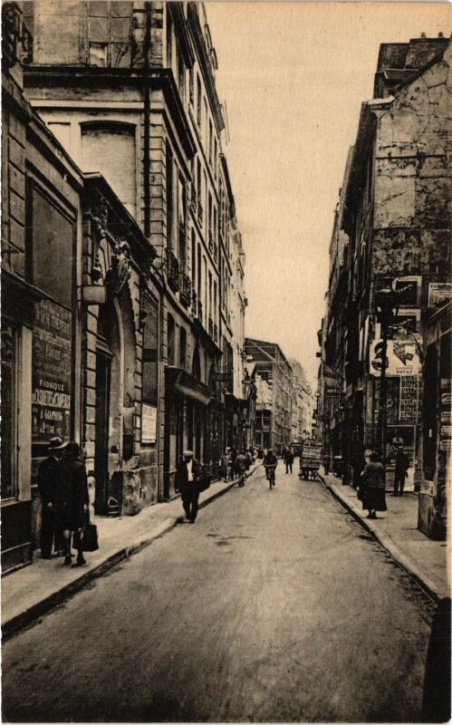 Carte postale ancienne Paris 3e Paris-Rue Vieille du Temple à Paris 3e