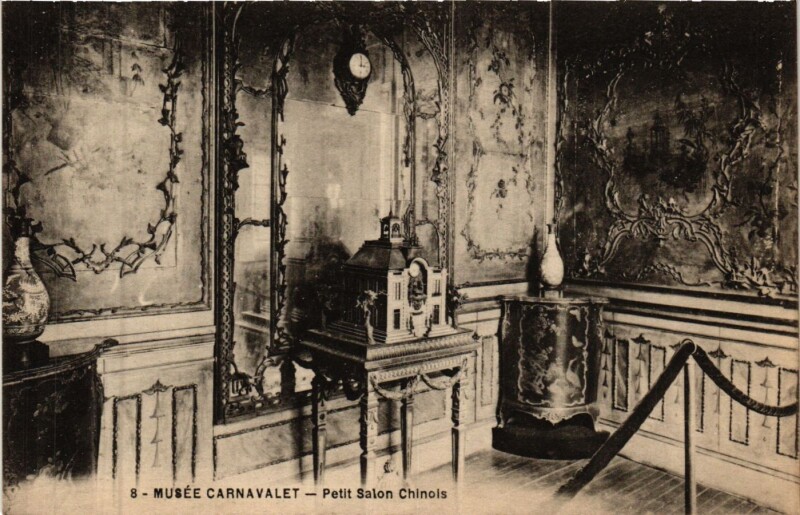 Carte postale ancienne Paris 3e Paris-Musée Carnavalet-Petit Salon Chinois à Paris 3e