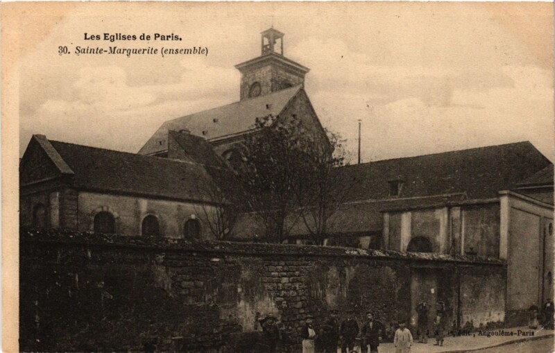Carte postale ancienne Paris 11e Paris-Sainte-Marguerite à Paris 11e