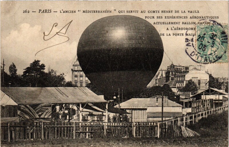 Carte postale ancienne L'Ancien Méditerranéen - Porte Maillot à Paris 17e