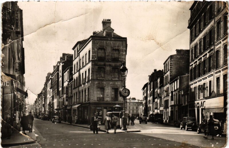 Carte postale ancienne Place Guilleminot à Paris 14e