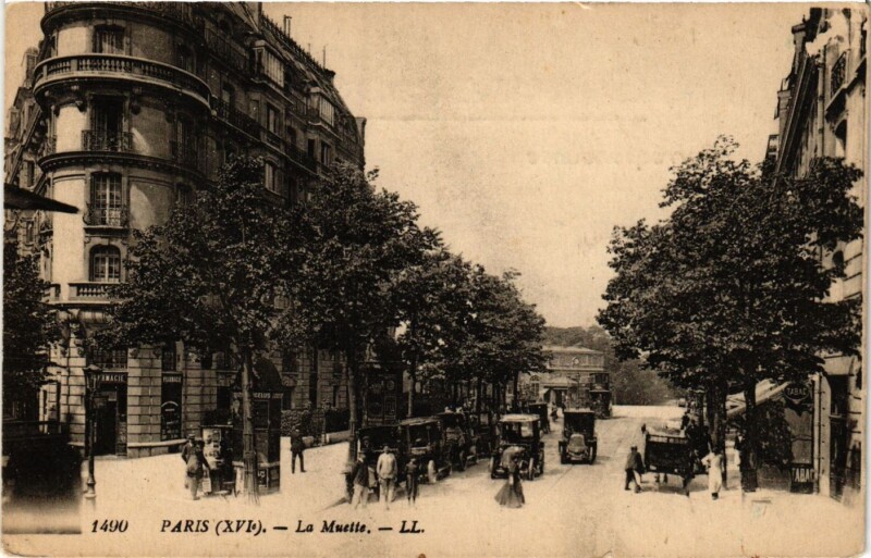 Carte postale ancienne La Muette à Paris 16e