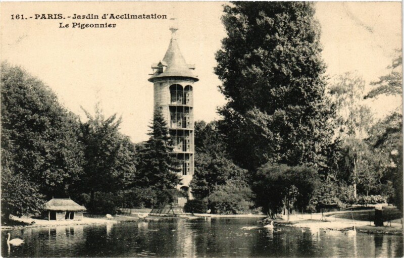 Carte postale ancienne Jardin d'Acclimatation - Le Pigeonnier à Neuilly-sur-Seine
