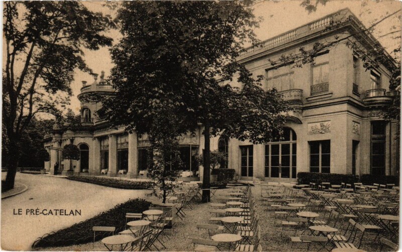 Carte postale ancienne Le Pré-Catelan à Paris