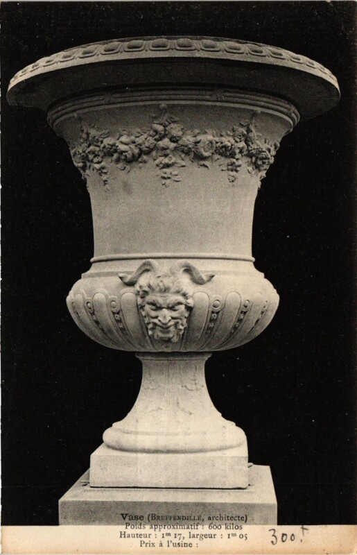 Carte postale ancienne Vase