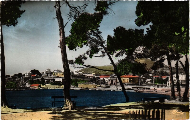 Carte postale ancienne Cote d'Azur Carqueiranne Quartier Salettes à Carqueiranne