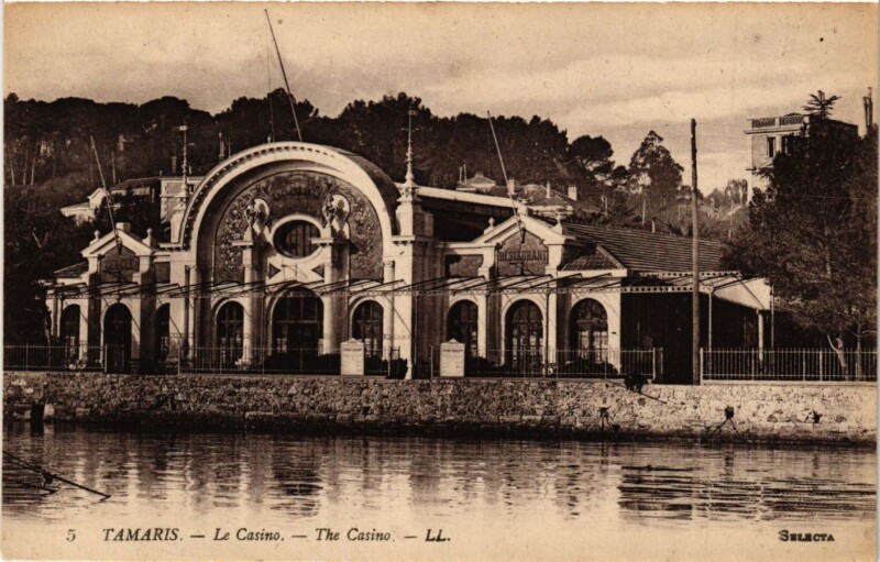 Carte postale ancienne Tamaris - Le Casino