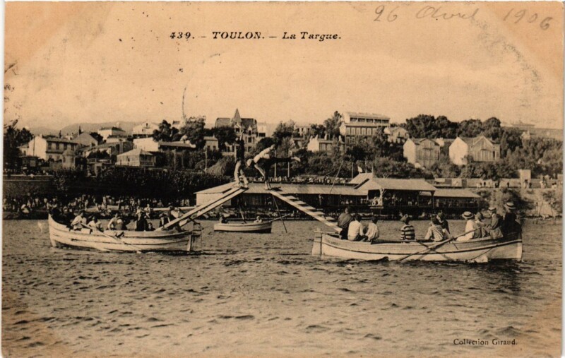 Carte postale ancienne Toulon - La Targue à Toulon