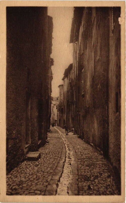Carte postale ancienne Draguignan - La Rue Julverie à Draguignan