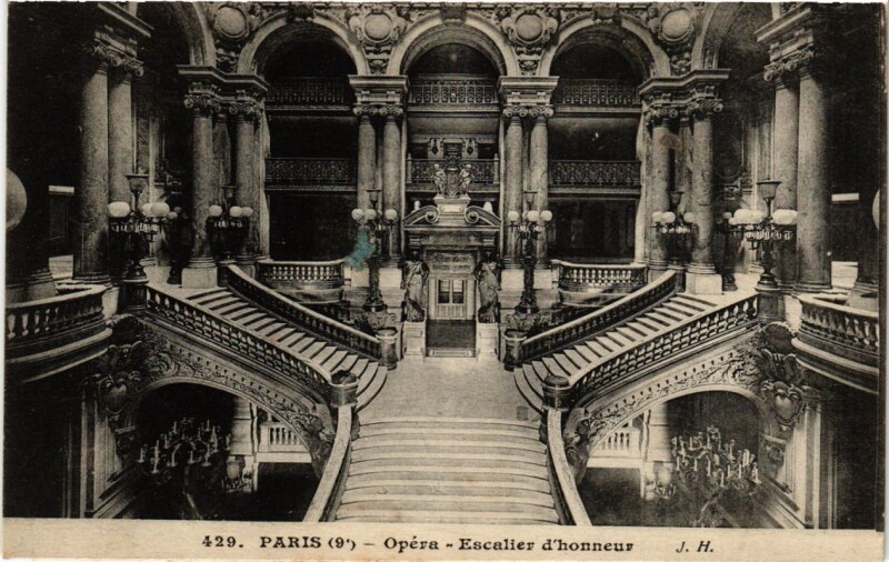 Carte postale ancienne Paris 9e - Opera à Paris 9e