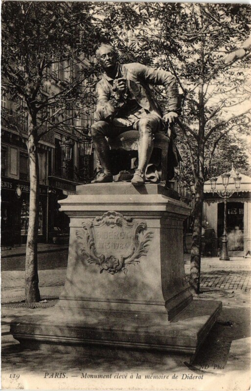 Carte postale ancienne Paris 9e - Monument eleve a la Memoire à Paris 9e