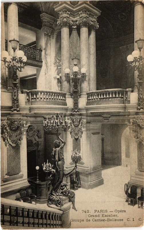 Carte postale ancienne Paris 9e - Opera à Paris 9e