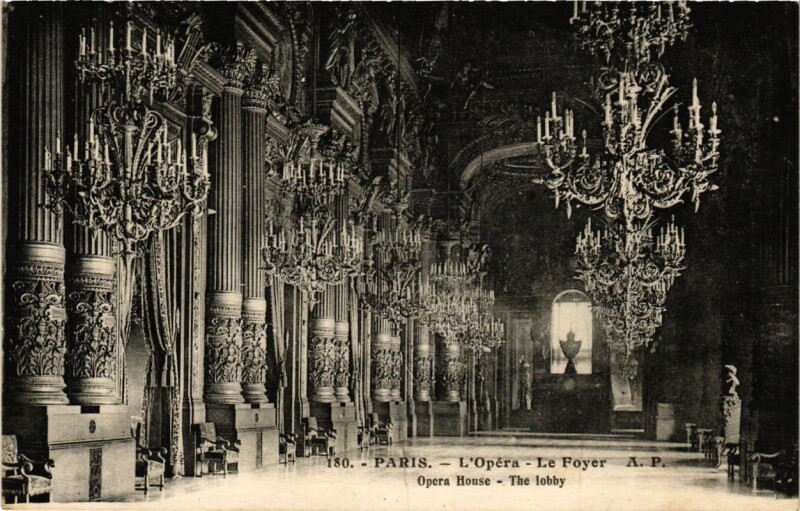 Carte postale ancienne Paris 9e - L'Opera à Paris 9e