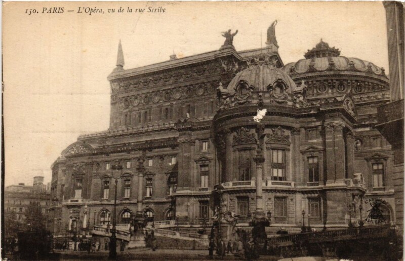 Carte postale ancienne Paris 9e - L'Opera à Paris 9e