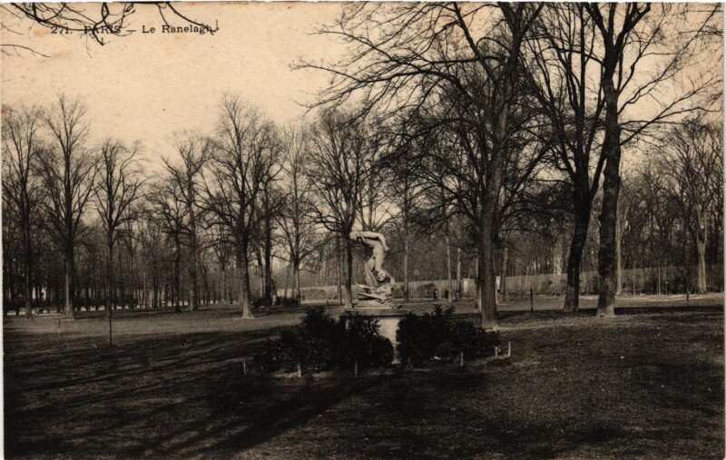 Carte postale ancienne Le Ranelagh à Paris 16e