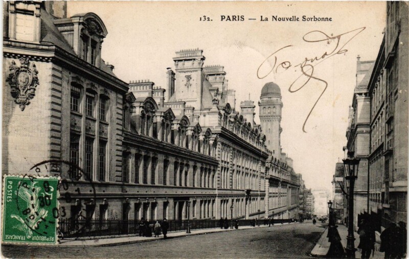 Carte postale ancienne Paris 5e-La Nouvelle Sorbonne à Paris 5e