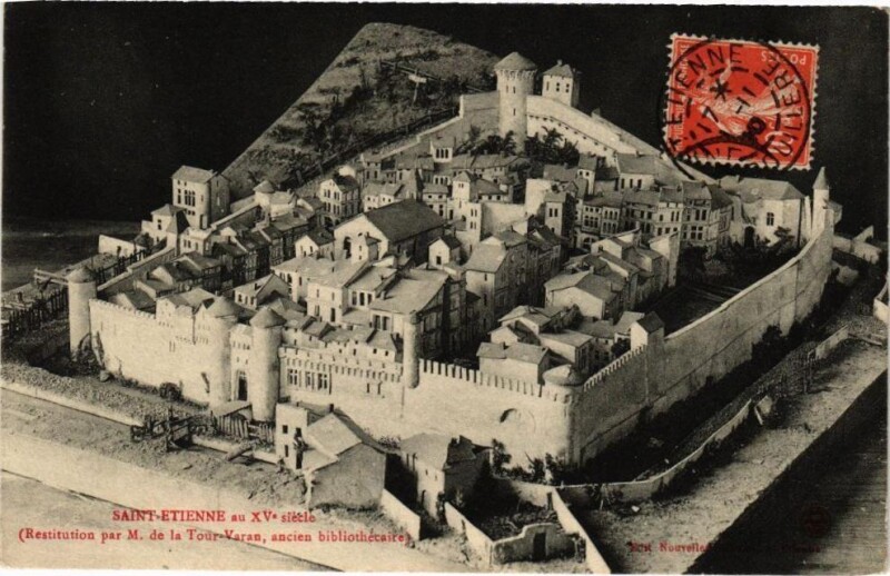 Carte postale ancienne Saint-Etienne