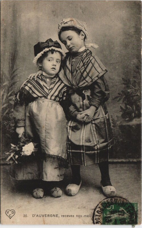 Carte postale ancienne Enfants - Types