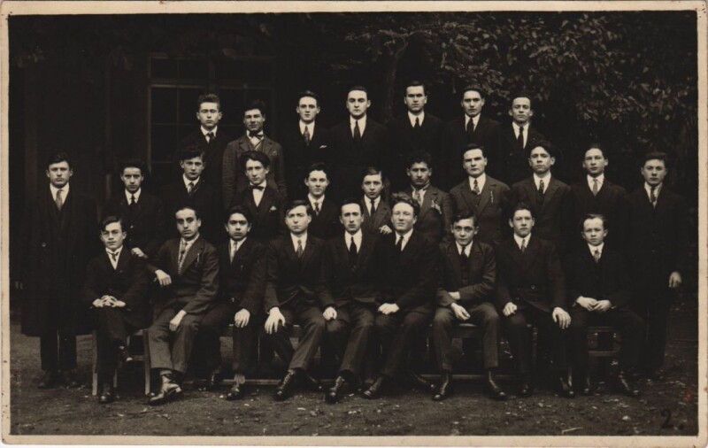 Carte postale ancienne Elegant Men - Types