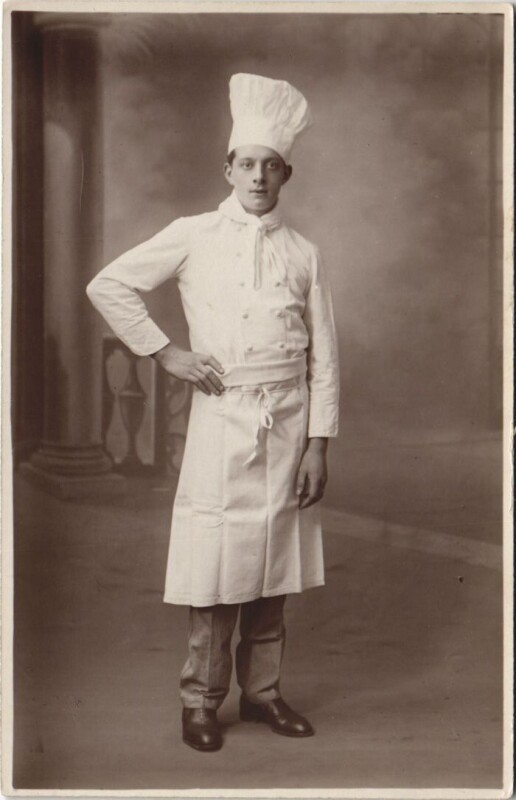 Carte postale ancienne Chef