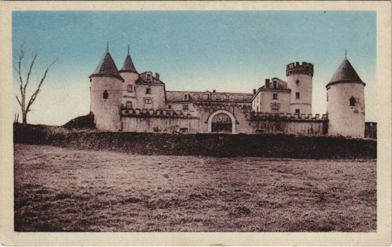 Carte postale ancienne Arlanc Chateau de Mons à Arlanc