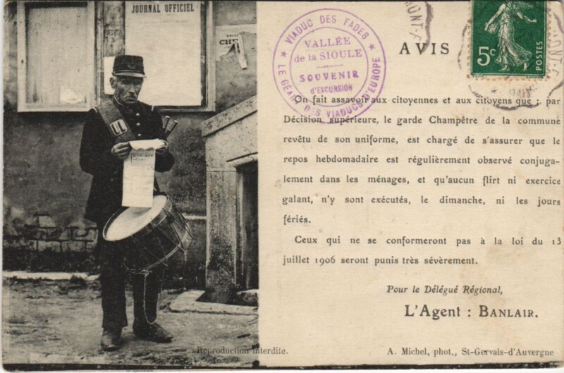 Carte postale ancienne Soldier with a Drum