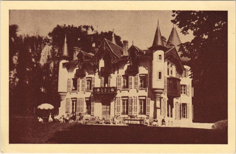 Carte postale ancienne Brenat Le Chery - Chateau à Brenat