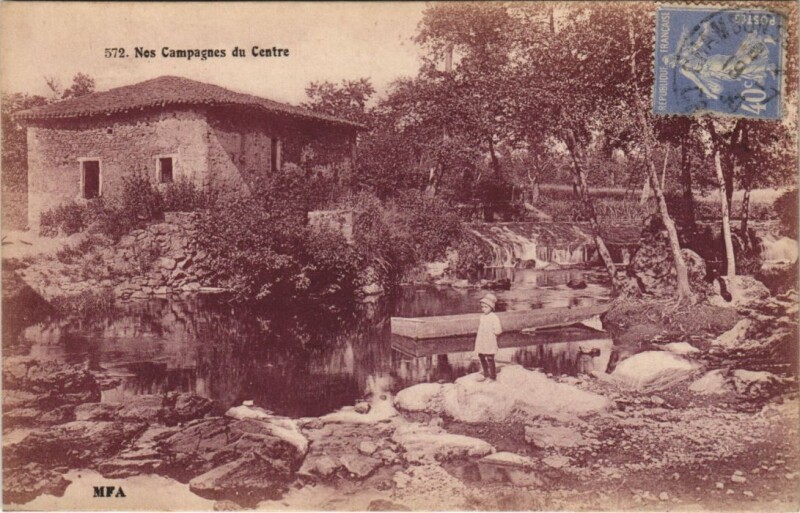 Carte postale ancienne Nos Compagnes du Centre