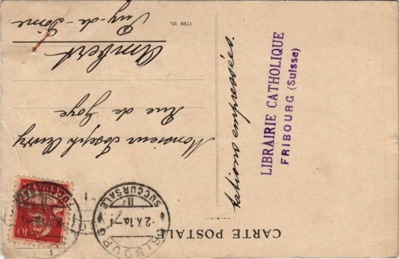 Carte postale ancienne Ambert Card to Ambert à Ambert