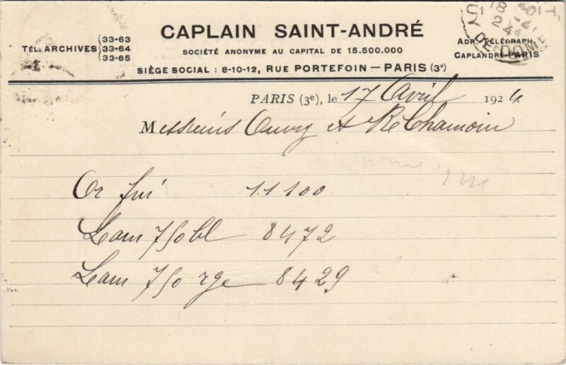 Carte postale ancienne Ambert Card to Ambert à Ambert