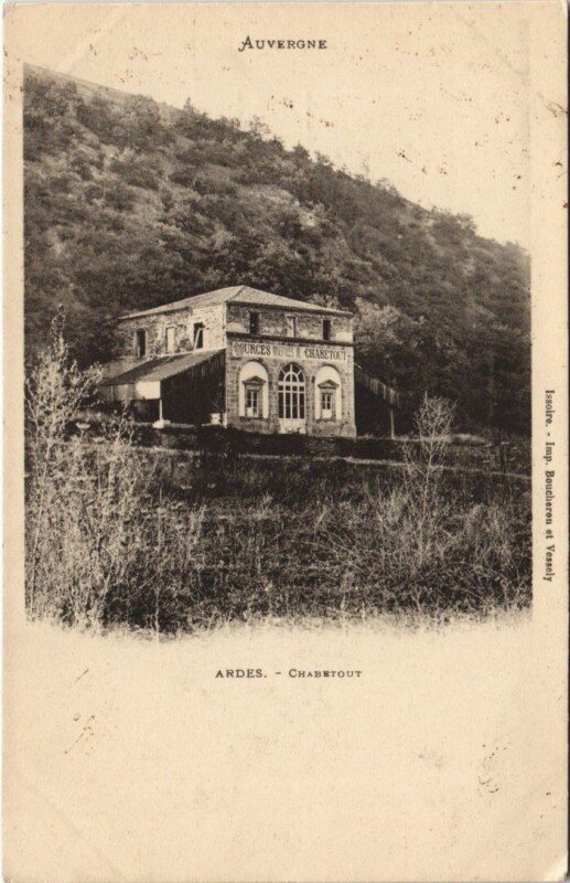 Carte postale ancienne Ardes-sur-Couze Chabetout à Ardes