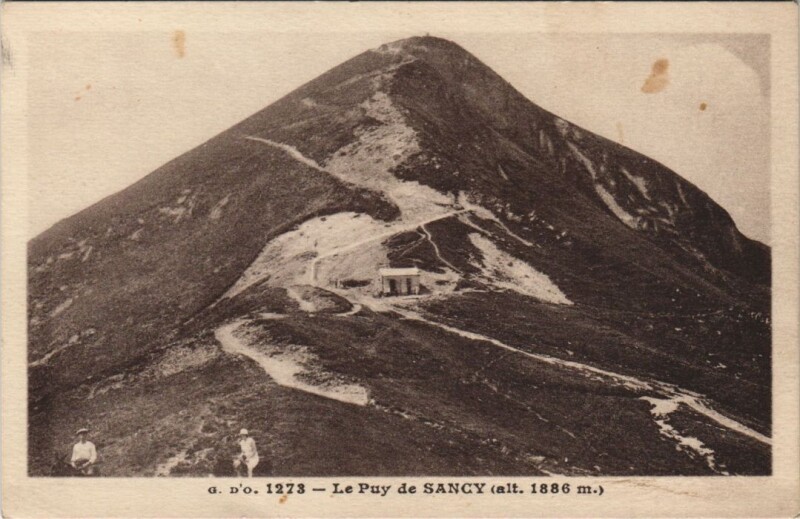 Carte postale ancienne Le Puy de Sancy