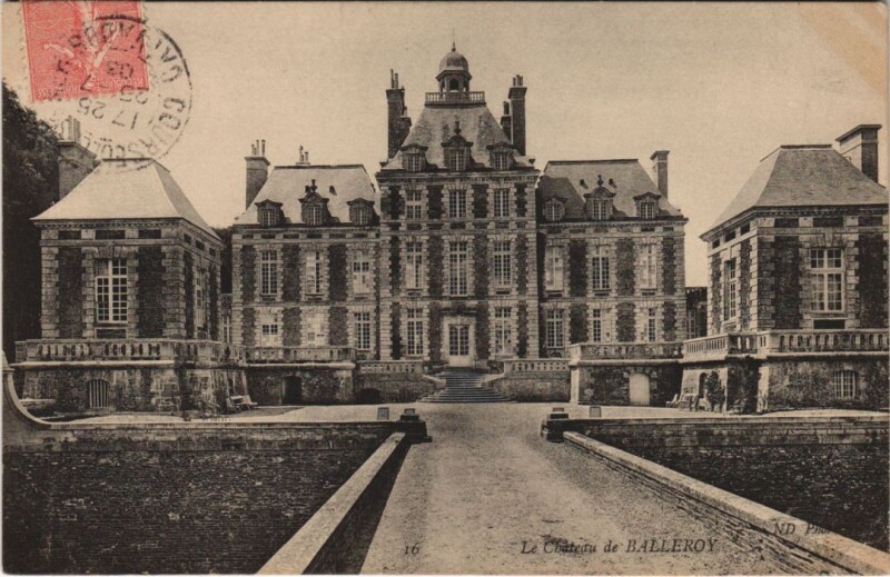 Carte postale ancienne Balleroy Le Chateau