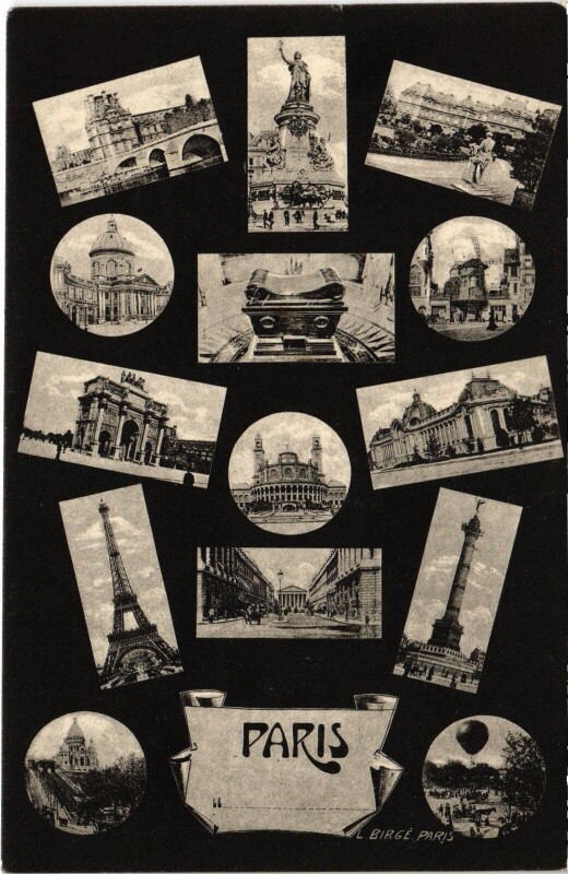 Carte postale ancienne Paris