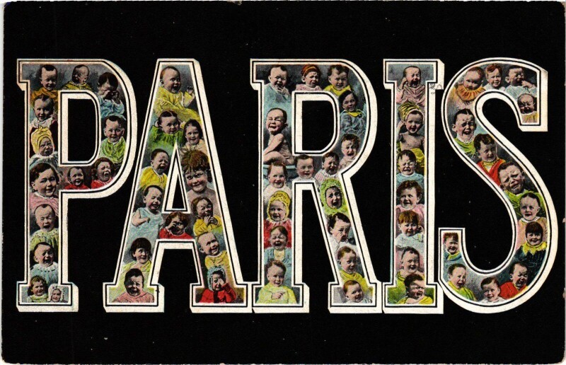 Carte postale ancienne Paris