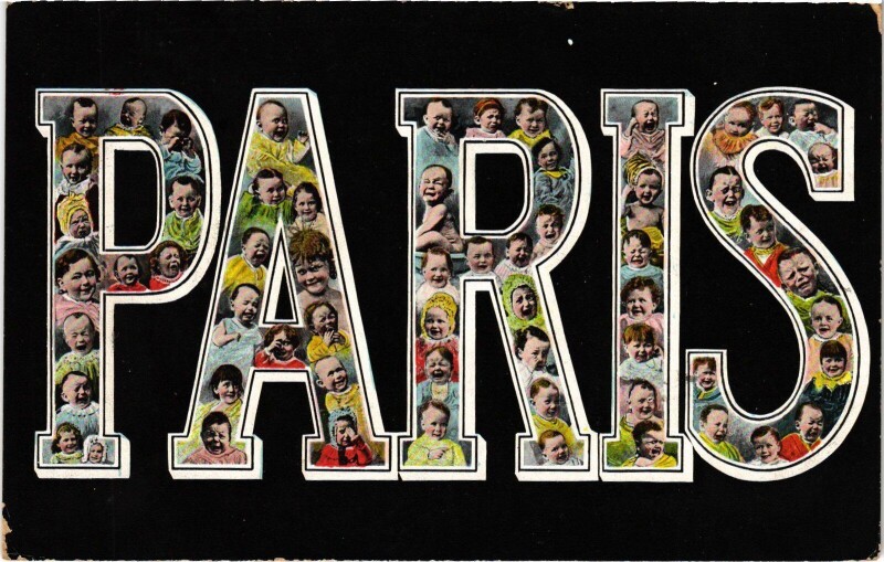 Carte postale ancienne Paris