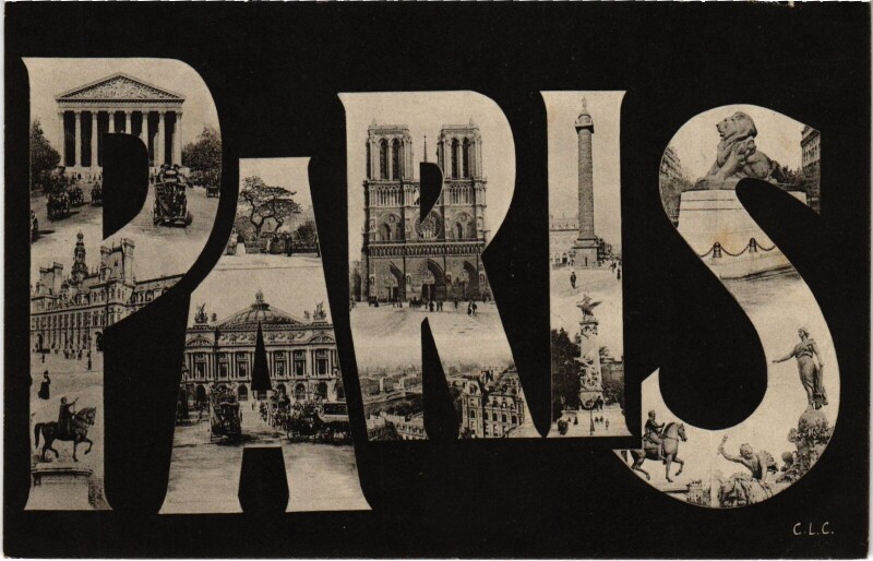 Carte postale ancienne Paris