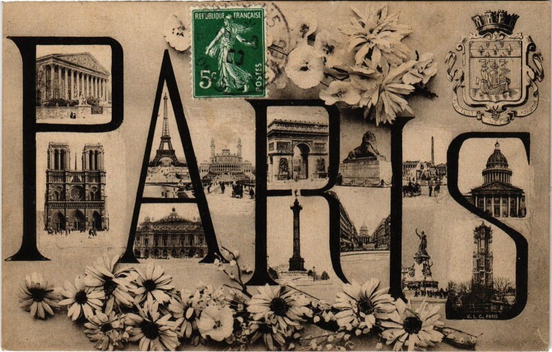 Carte postale ancienne Paris