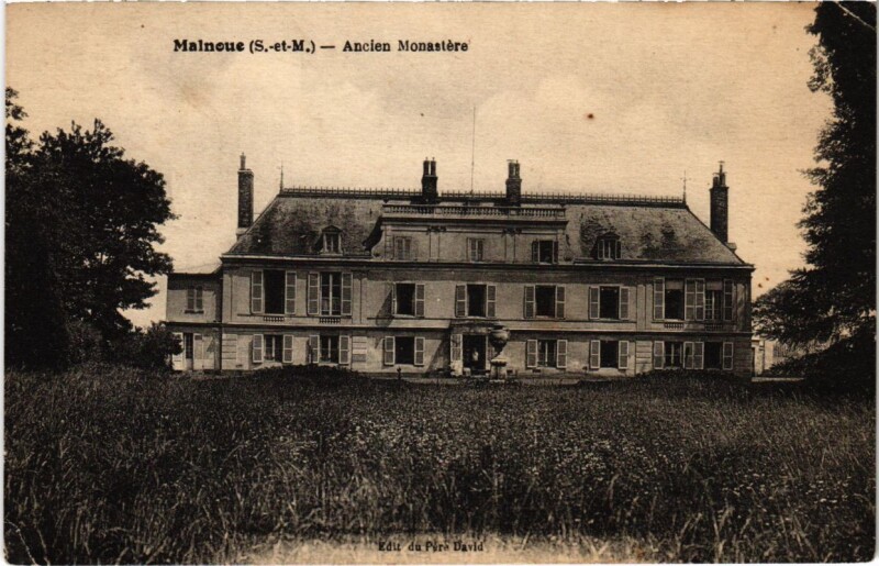 Carte postale ancienne Malnoue - Ancien Monastere