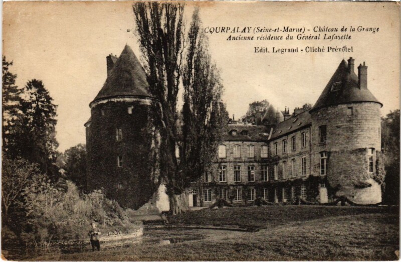 Carte postale ancienne Courpalay - Chateau de la Grange à Courpalay