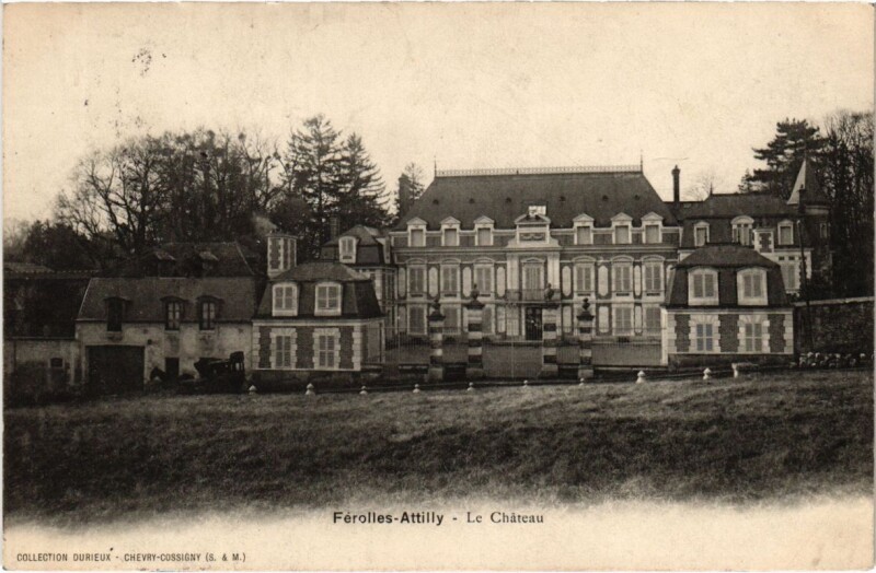 Carte postale ancienne Ferolles-Attilly - Le Chateau à Férolles-Attilly