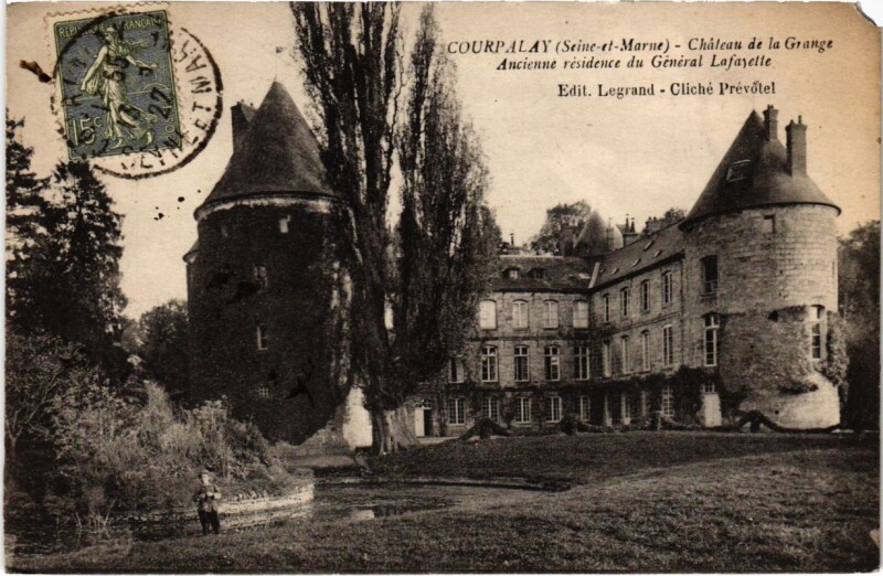Carte postale ancienne Courpalay - Chateau de la Grange à Courpalay
