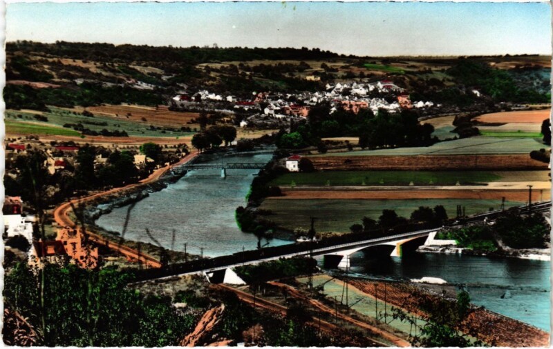 Carte postale ancienne Saacy-sur-Marne - Vallee de la Marne à Saâcy-sur-Marne