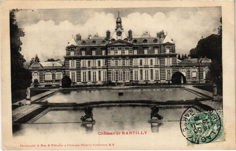 Carte postale ancienne Chateau de Rantilly