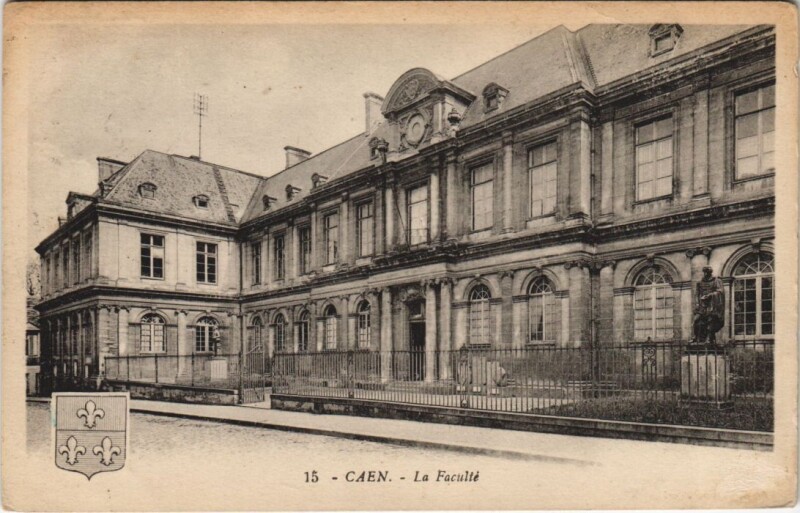 Carte postale ancienne Caen La Faculte
