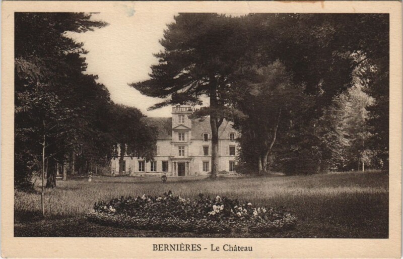 Carte postale ancienne Bernieres-sur-Mer Le Chateau