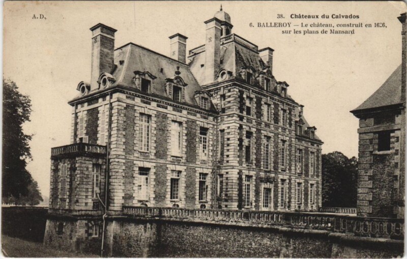 Carte postale ancienne Balleroy Le Chateau