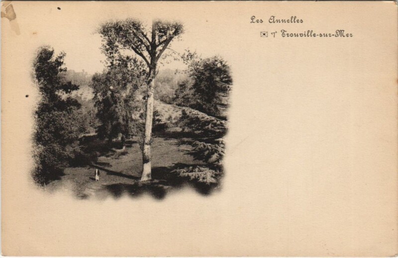 Carte postale ancienne Trouville Les Annelles